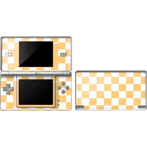 Yellow and White Checkerboard Nintendo Skins