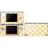 Yellow and White Checkerboard Nintendo Skins