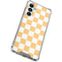 Yellow and White Checkerboard Galaxy A16 5G Clear Case