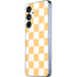 Yellow and White Checkerboard Galaxy A36 5G Skin