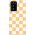 Yellow and White Checkerboard Galaxy Cases