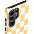 Yellow and White Checkerboard Galaxy S23 Ultra Pro Case