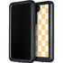 Yellow and White Checkerboard Galaxy S24 Plus Waterproof Case