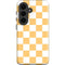 Yellow and White Checkerboard Galaxy S26 Plus Impact Case