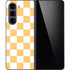 Yellow and White Checkerboard Galaxy Z Fold5 5G Skin
