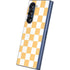Yellow and White Checkerboard Galaxy Z Fold6 Skin
