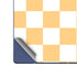 Yellow and White Checkerboard Galaxy Z Fold6 Skin