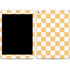 Yellow and White Checkerboard Apple iPad Skin