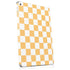 Yellow and White Checkerboard Apple iPad Skin