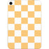 Yellow and White Checkerboard Apple iPad Mini Skin