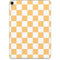 Yellow and White Checkerboard Apple iPad Pro Skin