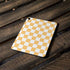 Yellow and White Checkerboard Apple iPad Pro Skin