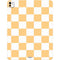 Yellow and White Checkerboard iPad Pro 13in M4 (2024) Skin