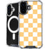 Yellow and White Checkerboard iPhone 16 Plus MagSafe Case