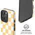 Yellow and White Checkerboard iPhone 16 Pro Magsafe Impact Case