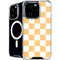 Yellow and White Checkerboard iPhone 16 Pro Max MagSafe Case
