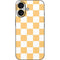 Yellow and White Checkerboard iPhone 16 Skin