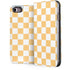 Yellow and White Checkerboard iPhone 7 Folio Case