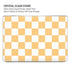 Yellow and White Checkerboard MacBook Pro 14in (2021-24) Case plus Skin