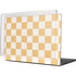Yellow and White Checkerboard MacBook Cases