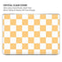 Yellow and White Checkerboard MacBook Cases