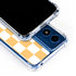 Yellow and White Checkerboard Moto G 5G (2024) Clear Case