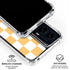 Yellow and White Checkerboard Moto G Power 5G (2024) Clear Case