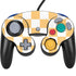 Yellow and White Checkerboard Nintendo Skins