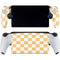 Yellow and White Checkerboard PlayStation Portal Remote Player Skin