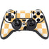Yellow and White Checkerboard PlayStation PS4 Skins