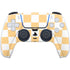Yellow and White Checkerboard PlayStation PS5 Skins