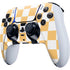 Yellow and White Checkerboard PS5 DualSense Edge Pro Controller Skin