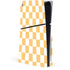 Yellow and White Checkerboard PlayStation PS5 Skins