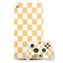 Yellow and White Checkerboard Xbox Series X Skins