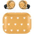 Yellow and White Hearts Amazon Echo Buds Skin