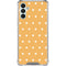 Yellow and White Hearts Galaxy A13 5G Clear Case