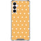 Yellow and White Hearts Galaxy A16 5G Clear Case