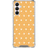 Yellow and White Hearts Galaxy A16 5G Clear Case