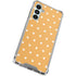 Yellow and White Hearts Galaxy A16 5G Clear Case