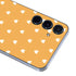 Yellow and White Hearts Galaxy A35 5G Skin