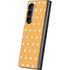 Yellow and White Hearts Galaxy Z Fold5 5G Skin