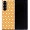 Yellow and White Hearts Galaxy Z Fold6 Skin