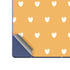 Yellow and White Hearts Galaxy Z Fold6 Skin