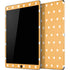 Yellow and White Hearts iPad Skins