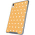 Yellow and White Hearts iPad 11th Gen (2025) Clear Case