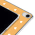 Yellow and White Hearts iPad 11th Gen (2025) Clear Case