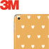 Yellow and White Hearts Apple iPad Skin