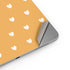 Yellow and White Hearts Apple iPad Air Skin