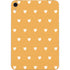 Yellow and White Hearts Apple iPad Mini Skin