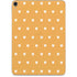 Yellow and White Hearts Apple iPad Pro Skin